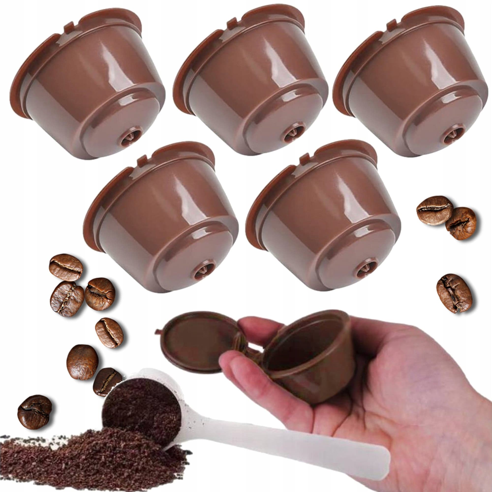 Kafeo -  kapsułki wielokrotnego użytku do Nescafe dolce gusto